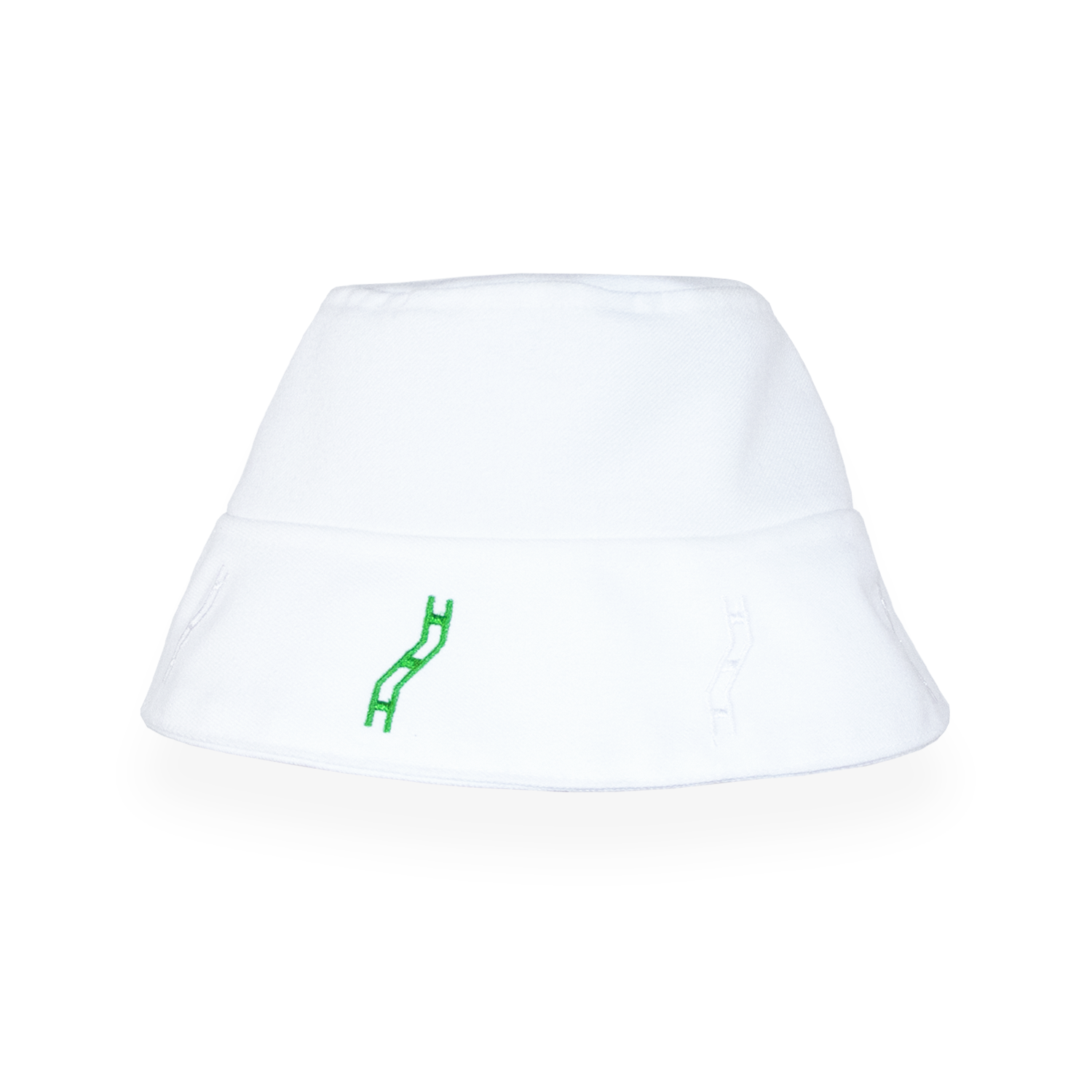 White Denim Bucket Hat